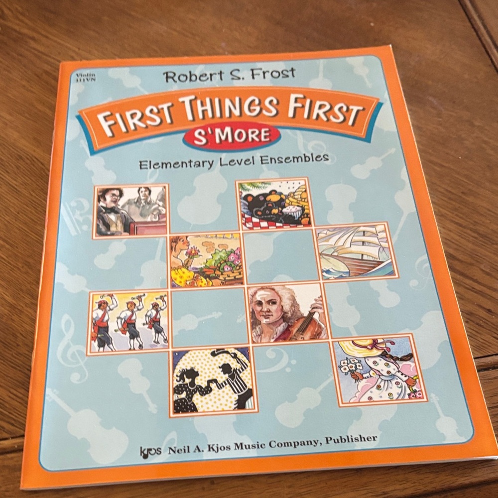 First Things First S'More Music Book